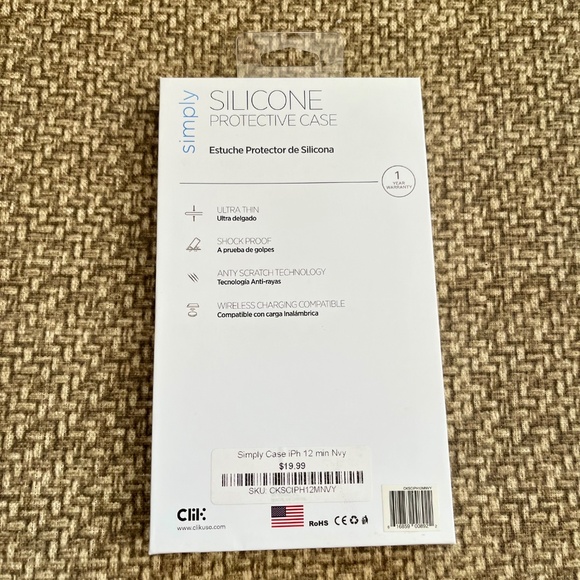 Simply silicone protective case for iPhone 12 mini - Picture 3 of 4